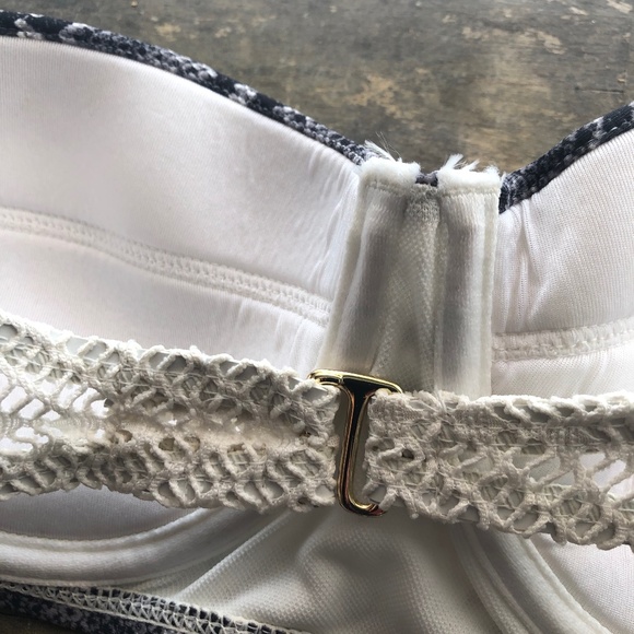 Candies Swim Bikini Set black/white SZ.S New w/tag - Picture 11 of 15